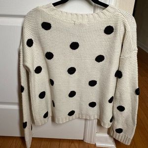 Elodie Polka-Dot Sweater